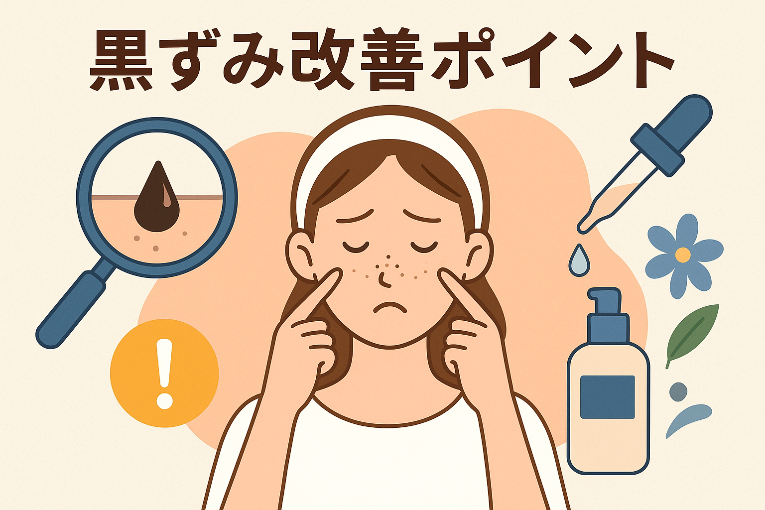 【黒ずみ毛穴が消えない理由】今日からできる黒ずみ改善ポイント✨